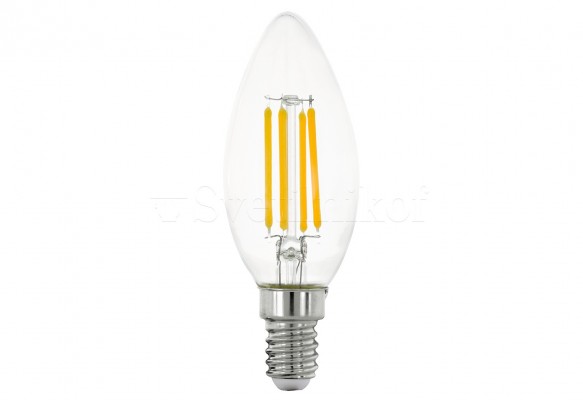 Лампа E14-LED-C35 6W 2700K Eglo 12541