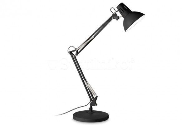 Настольная лампа WALLY BK Ideal Lux 265278