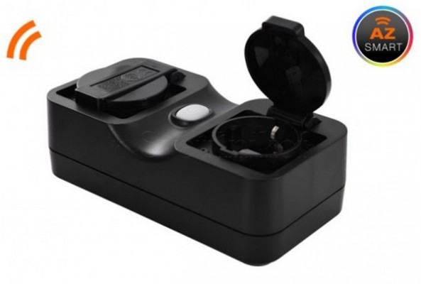 Розетка Wi-Fi 16A IP44 SMART Azzardo AZ3223