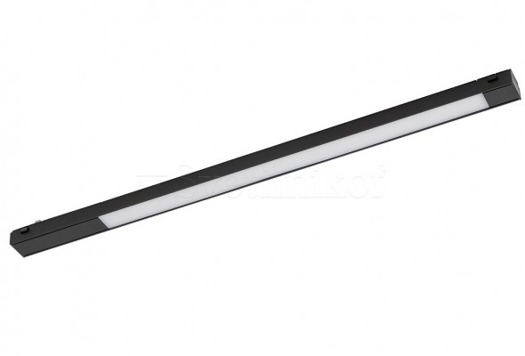 Трековий світильник магнітний LVM LINE 18W 4000K BK Nowodvorski 11334