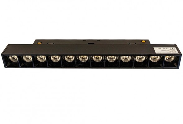 Магнітний трековий світильник ALFA KIRA II LED 12W CCT BLUETOOTH SMART BK Azzardo AZ5503