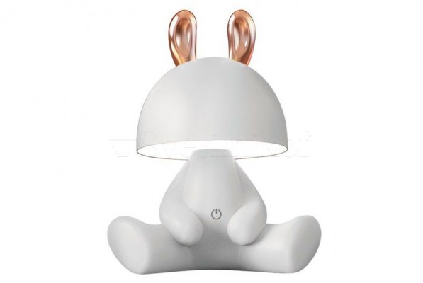 Дитячий світильник BUNNY LED DIM ZumaLine KDR-6301-WH