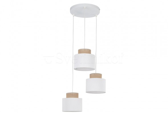 Подвесная люстра JUTA DUO 3-R WH TK-Lighting 2594