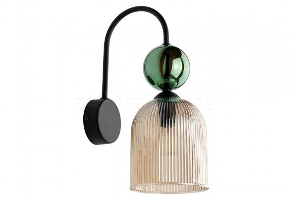 Бра SOPHIA GREEN/COGNAC TK-Lighting 11143