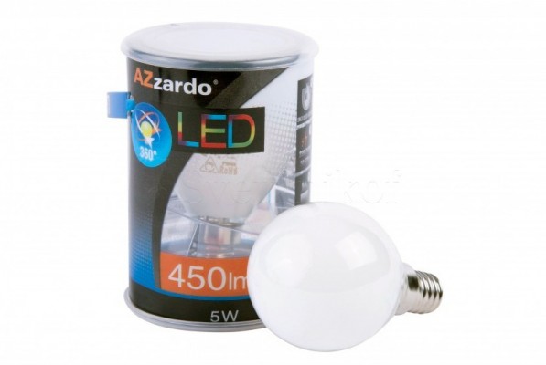 Лампа E14 5W 2700K RGB DIMM SMART Azzardo AZ3804