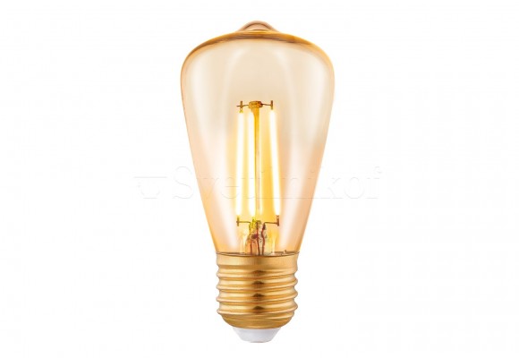 Лампа Е-27-LED-ST48 4W AMBER 2200K Eglo 11553