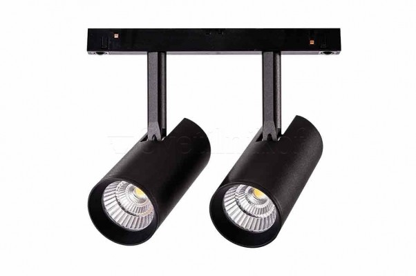 Магнитный трековый светильник ALFA MAKITA 2 7W CCT BLUETOOTH BK Azzardo AZ4838