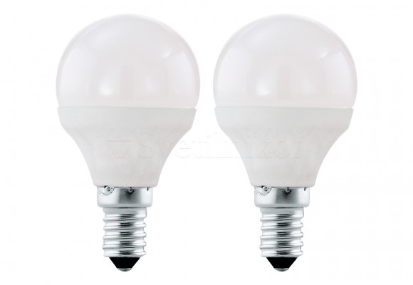 Лампа E14-LED P45 4W 3000K 2-ER-SET Eglo 10775