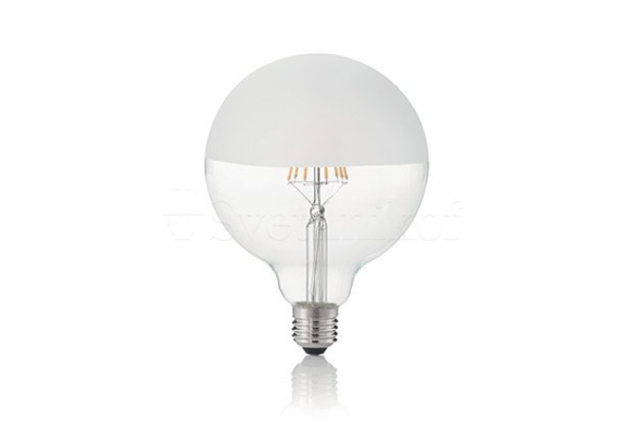 Лампа LED CLASSIC E27 8W GLOBO D95 SATINATA 3000K Ideal Lux 157597