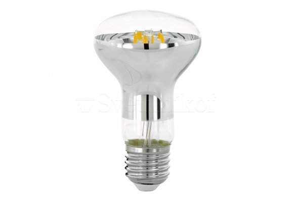 Лампа Eglo LM-E27-LED R63 6W 2700K CL DIM 11763
