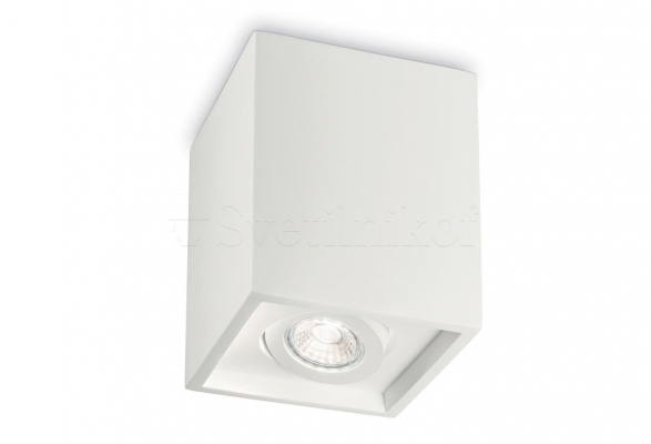 Точечный светильник OAK PL1 SQUARE BIANCO Ideal Lux 150468