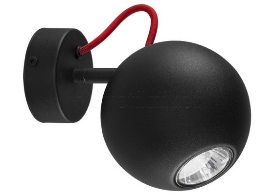 Настенный светильник Nowodvorski BUBBLE black/red 6153