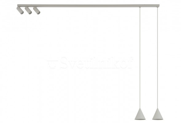 Комбінований світильник (спот + підвісний) FOURTY GY Nowodvorski 11451