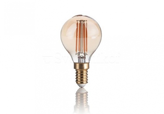 Лампа VINTAGE E14 4W SFERA Ideal Lux 151656
