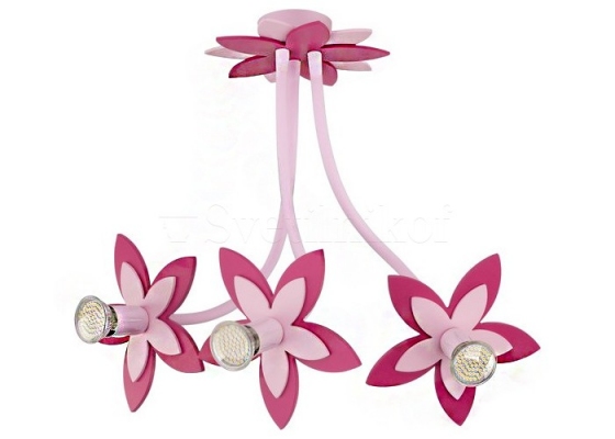 Детская люстра Nowodvorski FLOWERS  pink III 6894