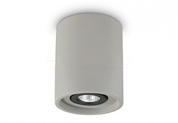 Точечный светильник OAK PL1 ROUND CEMENTO Ideal Lux 150437