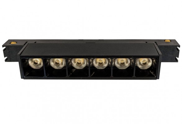 Магнітний трековий світильник ALFA KIRA II LED 6W 3000K BK Azzardo AZ5469