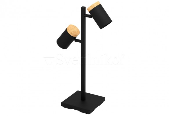Настільна лампа CARTAGENA 2 BK/Wood Eglo 390069