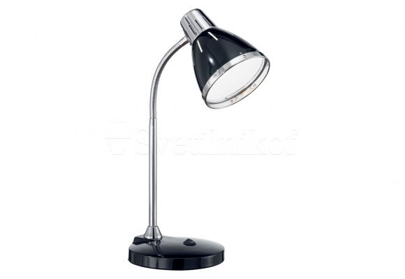 Настольная лампа ELVIS TL1 NERO Ideal Lux 034393