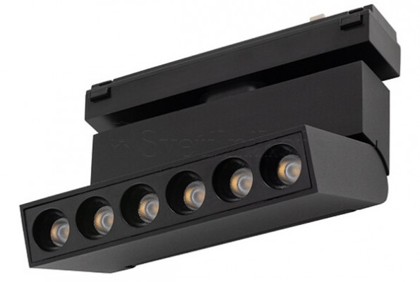 Трековий світильник магнітний LVM OUT 6W 4000K BK Nowodvorski 11337