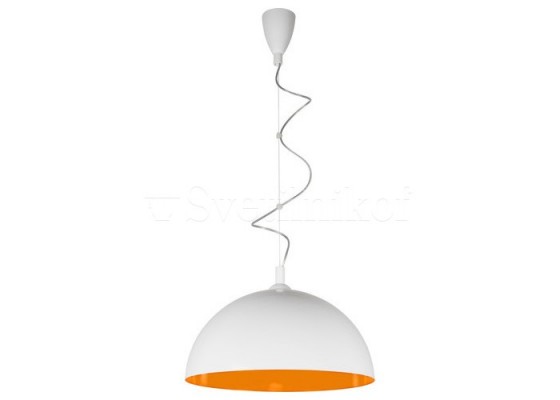 Підвісний світильник Nowodvorski HEMISPHERE white/orange 6375