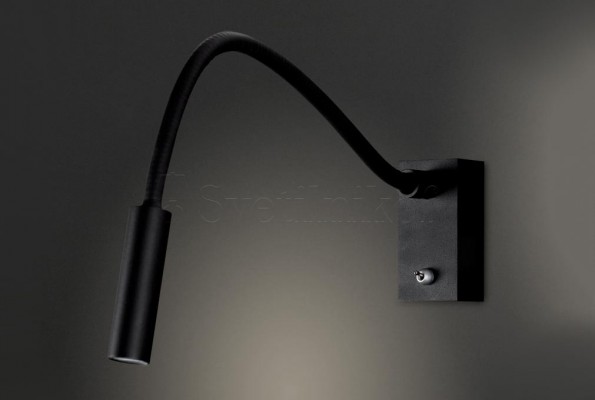 Настенный светильник RIDER BLACK Maxlight W0046