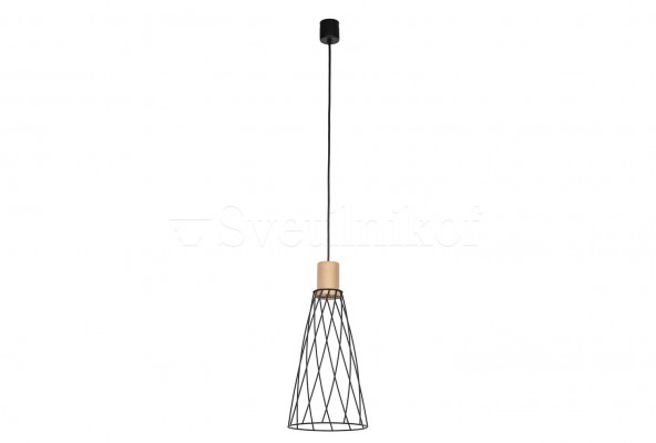Підвісний світильник MODESTO 19 BK/WOOD TK-Lighting TK-Lighting 10157