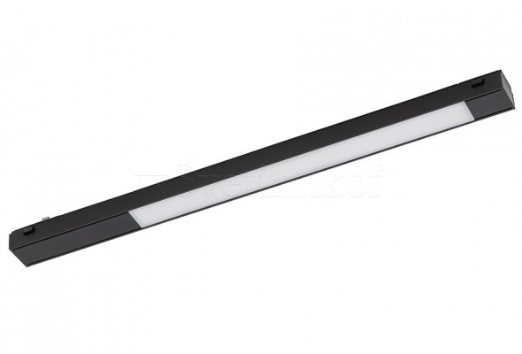 Трековий світильник магнітний LVM LINE 12W 3000K BK Nowodvorski 11307