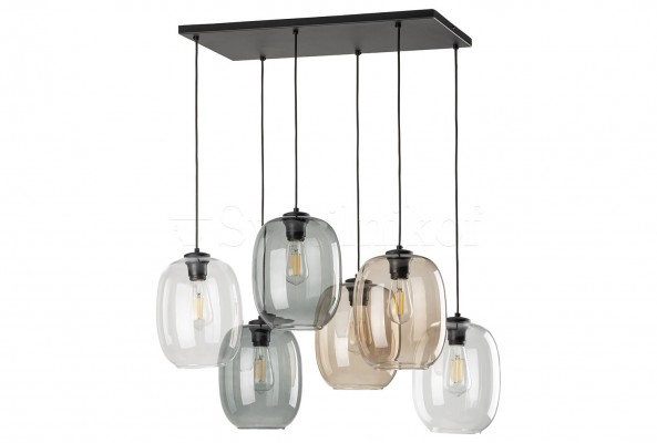 Подвесная люстра ELIO 6-SQ MULTI TK-Lighting 5974