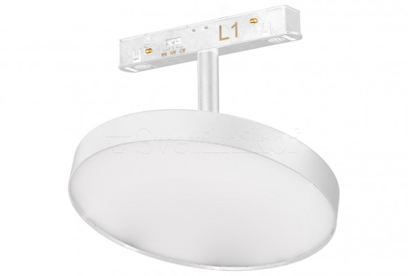 Магнитный трековый светильник ALFA MITUS 18W CCT SWITCH DIM WH Azzardo AZ6518