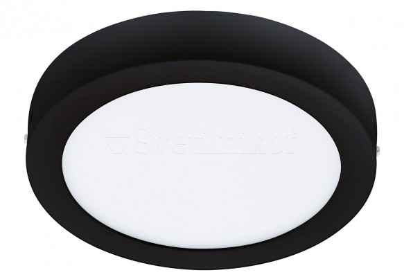 Потолочный светильник FUEVA-Z LED IP44 d21 BK Eglo 900108