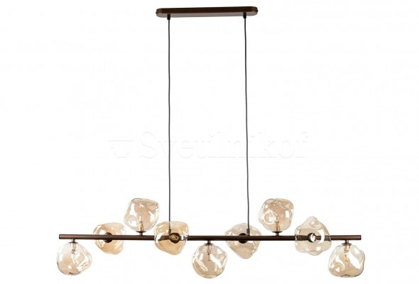 Підвісна люстра LAVA 9 BR TK-Lighting 11037