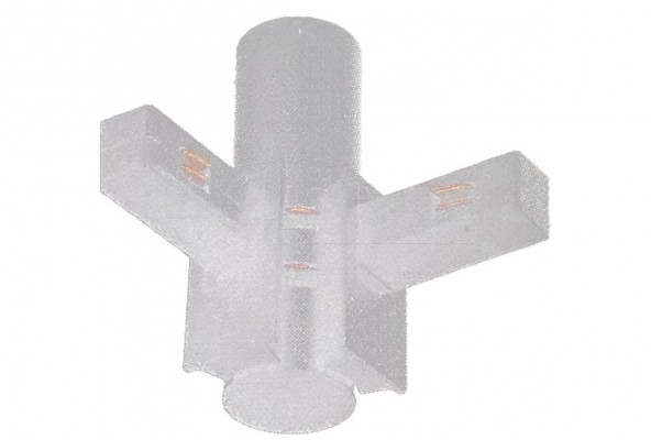 Конектор магнітний багатокутний ALFA II WH Azzardo AZ6485