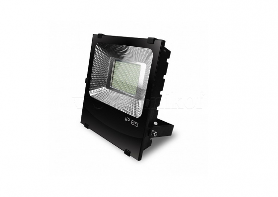 EUROELECTRIC LED SMD Прожектор чёрний с радиатором 150W 6500K