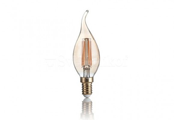 Лампа VINTAGE E14 4W COLPO DI VENTO Ideal Lux 151663