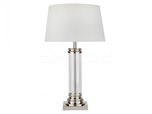 Настольная лампа Searchlight Pedestal EU5141SS