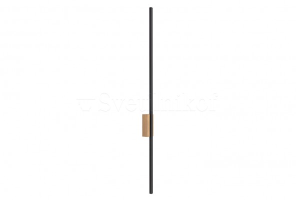 Настенный светильник FLASH LED 24W BK/WOOD-light TK-Lighting 6411