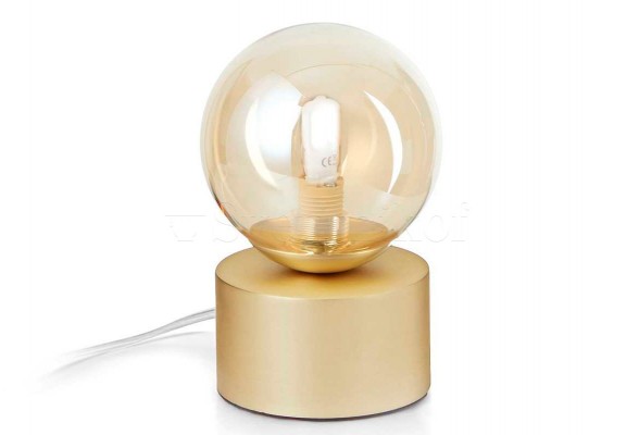Настільна лампа PERLAGE 1 BS/AM Ideal Lux 317823
