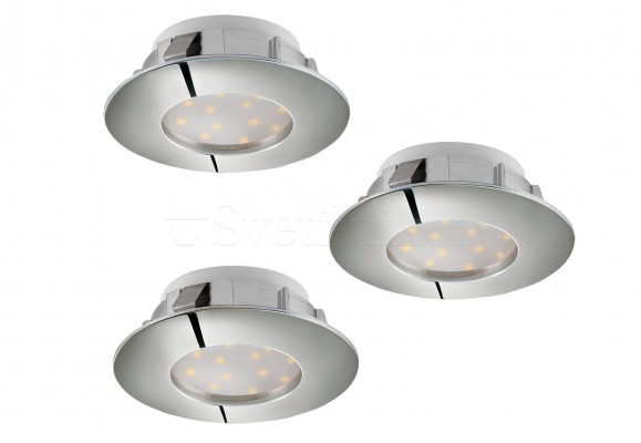 Точкові світильники для ванной Eglo PINEDA LED SET-3 95822