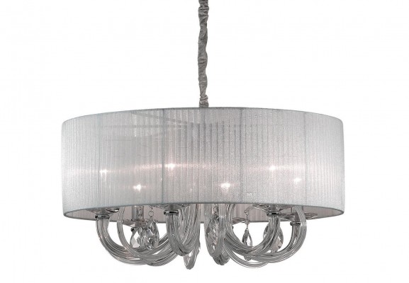 Люстра SWAN SP6 BIANCO Ideal Lux 035826
