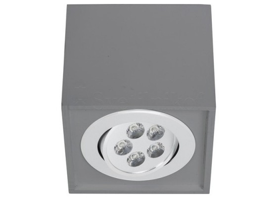 Точковий світильник Nowodvorski BOX LED grey 5w 9630