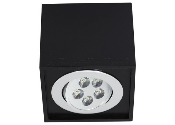 Точечный светильник Nowodvorski BOX LED black 5W 6421