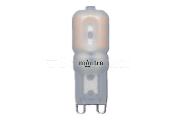 Лампа LED 2,5W G9 5000K DIM Mantra R09185