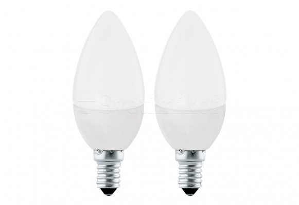 Лампа Eglo LM-E14-LED 4W 3000K 2-set 10792