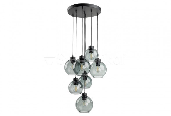 Подвесная люстра CUBUS 7-R GR TK-Lighting 10207
