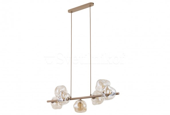 Підвісна люстра LAVA 7 SAB TK-Lighting 11109