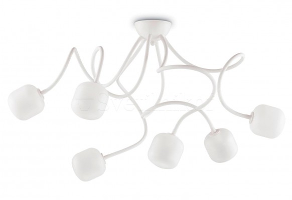 Люстра OCTOPUS PL6 BIANCO Ideal Lux 174921