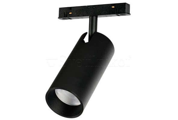 Магнітний трековий світильник ALFA NIKO 20W DALI CCT DIMM BK Azzardo AZ6292