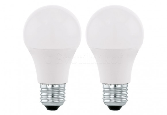 Лампа Eglo LM-E27-LED A60 5,5W 4000K 2-set 11544