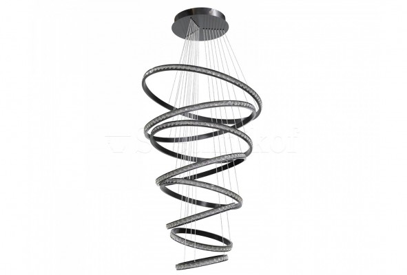 Светодиодная люстра AZALEA SPIRAL DIMM BK Azzardo AZ6774